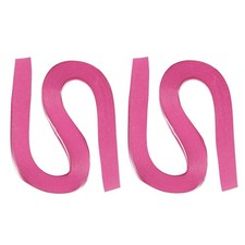 240pcs Quilling Strips Paper 5mm 54cm Quilling Strip, Rose Red