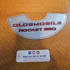 1973 1974 Oldsmobile Cutlass 442 Air Cleaner Top Lid Decal Side Decal 1973 1974 Oldsmobile Cutlass 442 Air Cleaner Top Lid Decal Side Decal