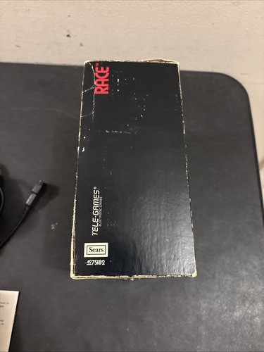 Atari 2600 Sears Tele-Games RACE Big Box With Driving Paddles Complete & Manual - Picture 13 of 18