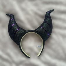 Maleficent Headband Disney Villains D23 Halloween 14 Soft Mascot Not