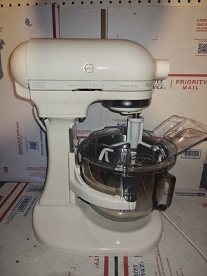 KitchenAid KSM5PSAC 5 Quart Bowl Lift Stand Mixer - Almond Cream Color TESTED