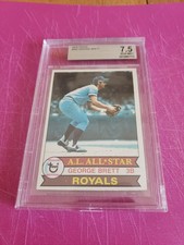 1979 Topps - George Brett #330 Kansas City Royals Beckett Grade 7.5 NM+ HOF
