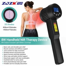 8W Rechargeable Laser Therapy Device 808nm 905nm for Sciatica Back Joint Support