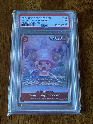 Tony Tony.Chopper (0070 Parallel) graded PSA 9 for sale on eBay