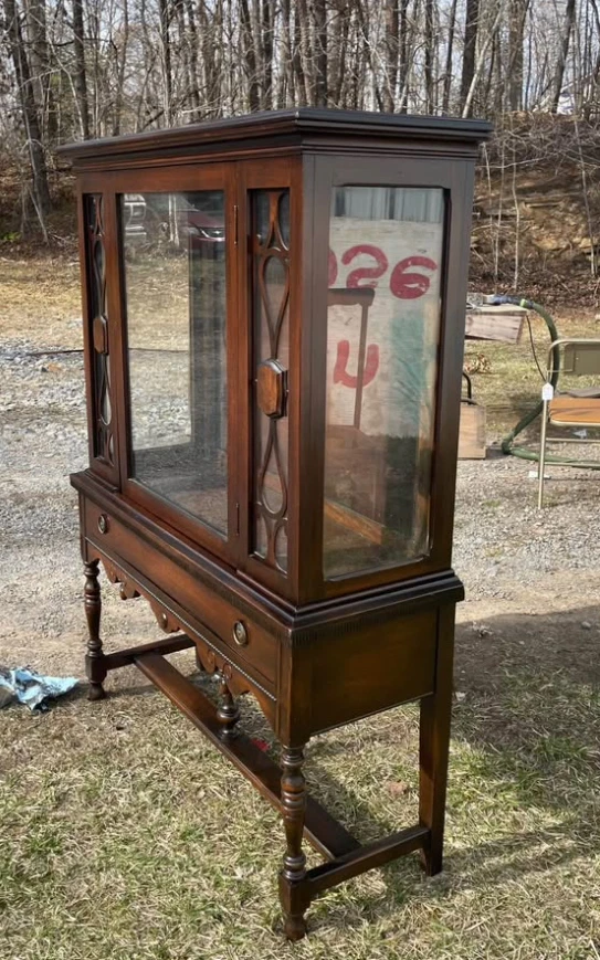 Antique Jacobean Cabinet - Image 3 of 4