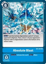 Absolute Blast Uncommon Battle of Omni BT5-097 U LP