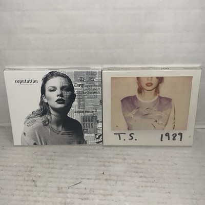 Taylor Swift CD Album Bundle Of 2 Reputation And 1989 Both Tested