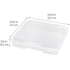 Craft Supply Organizers with Handles, 6-Pack
