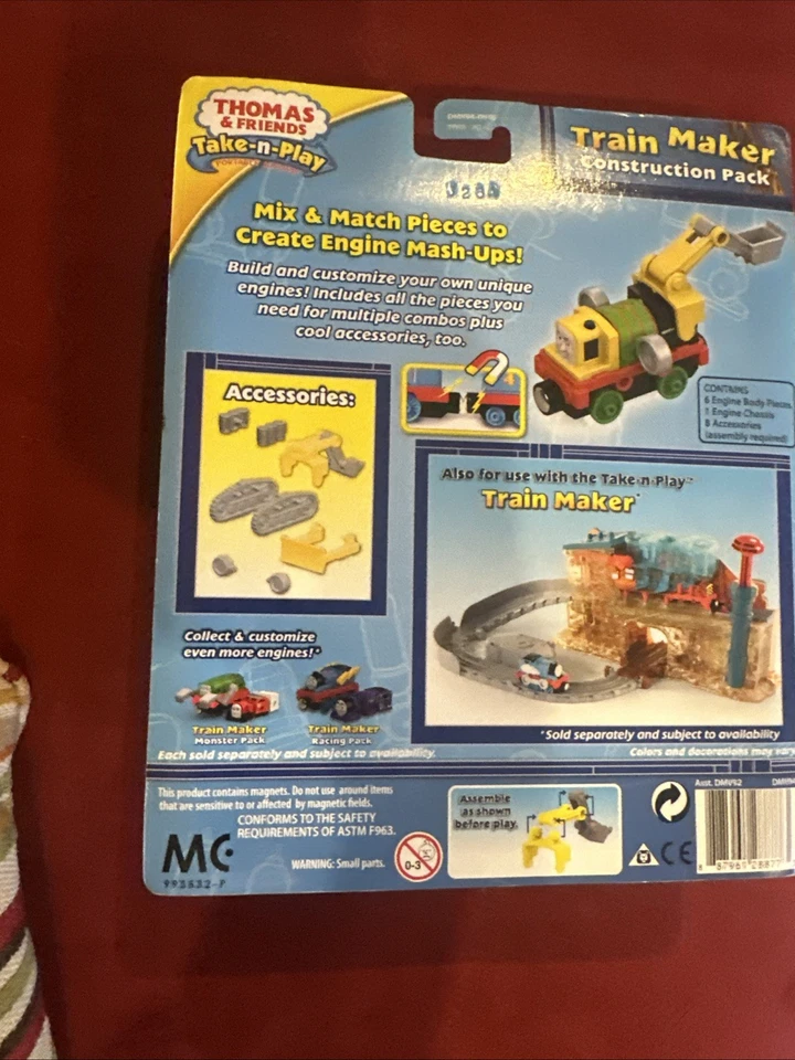 Thomas & Friends Take-n-Play Bryon & Percy Train Maker Paquete de Construcción RARO Foto 2 de 2