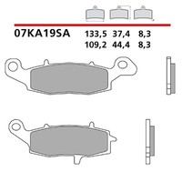 Brembo VORDERRADBREMSBELAGE-KIT FUR Kawasaki VN Classic Tourer 05-08-07KA19SA