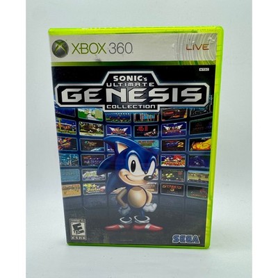 SEGA Sonics Ultimate Genesis Collection Xbox 360 Retro Games 40 Classic Titles