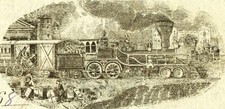 TN $47 The First National Bank of KNOXVILLE Tennessee Oct 13 1868 Train Vignette