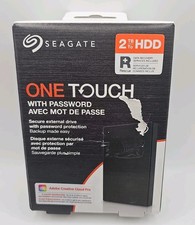 Seagate One Touch Password 2TB USB 3.0 Portable External Hard Drive STKY2000400