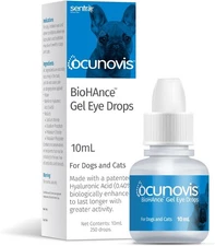 Gel Eye Drops for Dogs & Cats Lubricant for Dry Eyes and Allergy Relief 10 ml