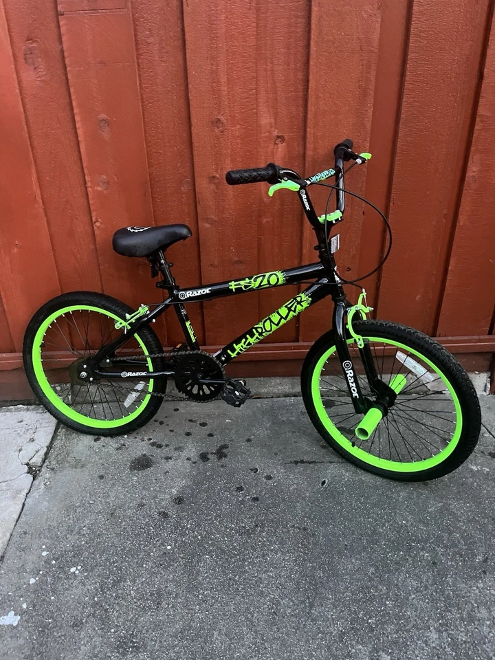 High Roller Bmx/фристайл Велосипед, 20 дюймов, Черный/зеленый - Изображение 2 из 2