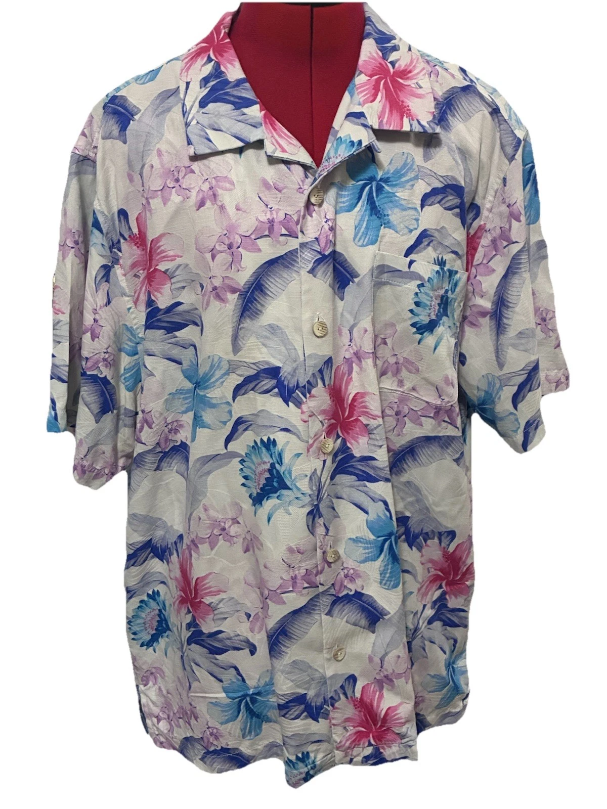Tommy Bahama Men’s Floral Shirt Size XL
