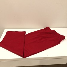 St. John Collection By Marie Gray Women Pants Sz 10 Red Santana Knit Flaw