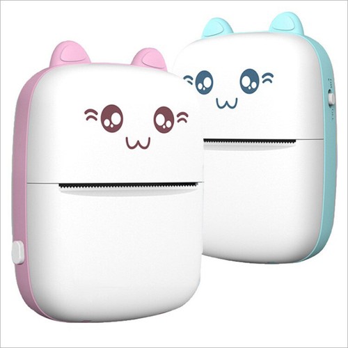 Mini Pocket Thermal Printer Bluetooth Phone Photos Label Printing Machine+5 Roll - Picture 11 of 15