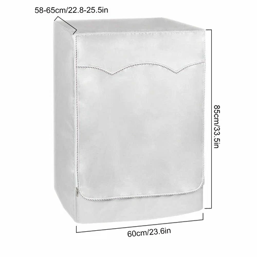 Waschmaschinenbezug 60x60x85 cm Schonbezug Trocknerbezug Waschmaschine Abdeckung - Bild 11 von 13