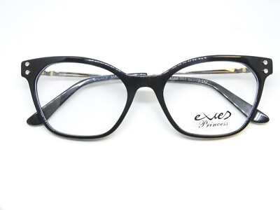 EXCESS PRINCESS 162 301 BLACK 52/18 140 100% Authentic Frame Eyeglass BRAND NEW