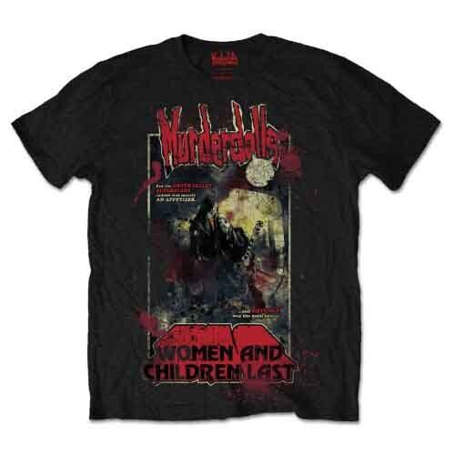 Murderdolls Men's 80s Horror Poster Short Sleeve T-Shirt, Black, Small - Picture 1 of 1
