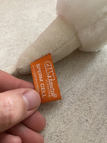 RIESIGE MIKROBEN Spermienzelle Eizelle Plüschtier Sperma menschliche Eizelle - Bild 4 von 12