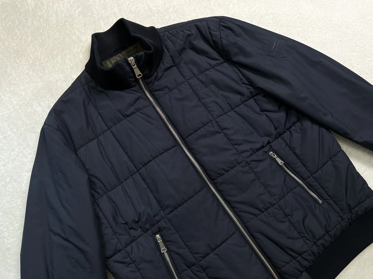 Gant padded shop jacket navy