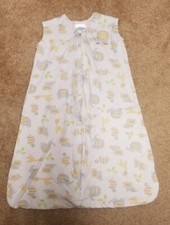 HALO Sleep Sack Small 0-6 month ANIMALS Print Wearable Blanket 10-18 pounds