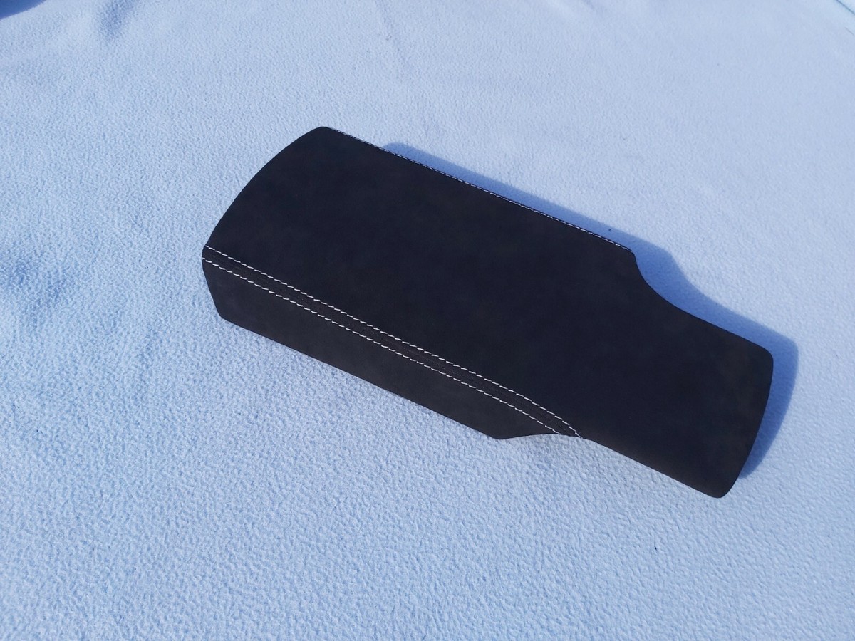 PORSCHE 911 997, BOXSTER, ARMREST, NEW BLACK ALCANTARA and SILVER