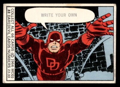 1966 Marvel Super Heroes #33 Write your own caption GD *e1