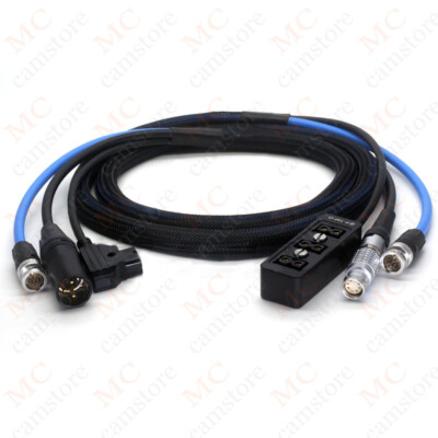 B-mount To 3pin Power Output Handle fixing plate for ARRI S35 mini miniLF camera