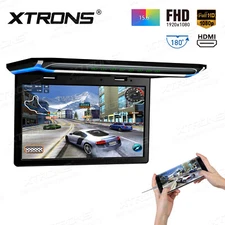 15.6" Android Touch Screen Flip down Car Roof Monitor Ceiling TV FHD TFT HDMI