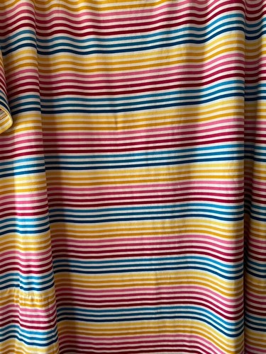 NWT Secret Treasures Colorful striped Nightgown sz 2X-3X pockets