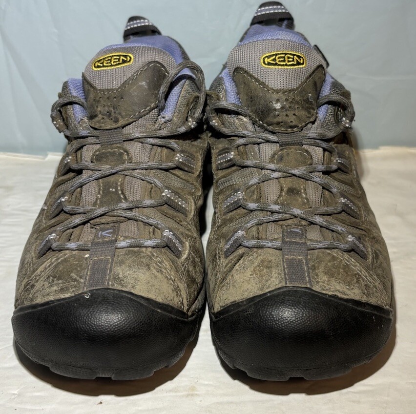 Stivali da trekking KEEN Targhee II scarpe impermeabili da donna taglia 7 W marrone viola