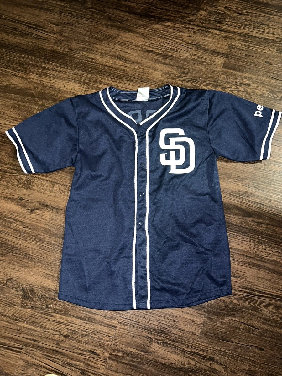 Jedd Gyorko San Diego Padres Baseball Jersey Size Small - SGA Navy Blue  Petco