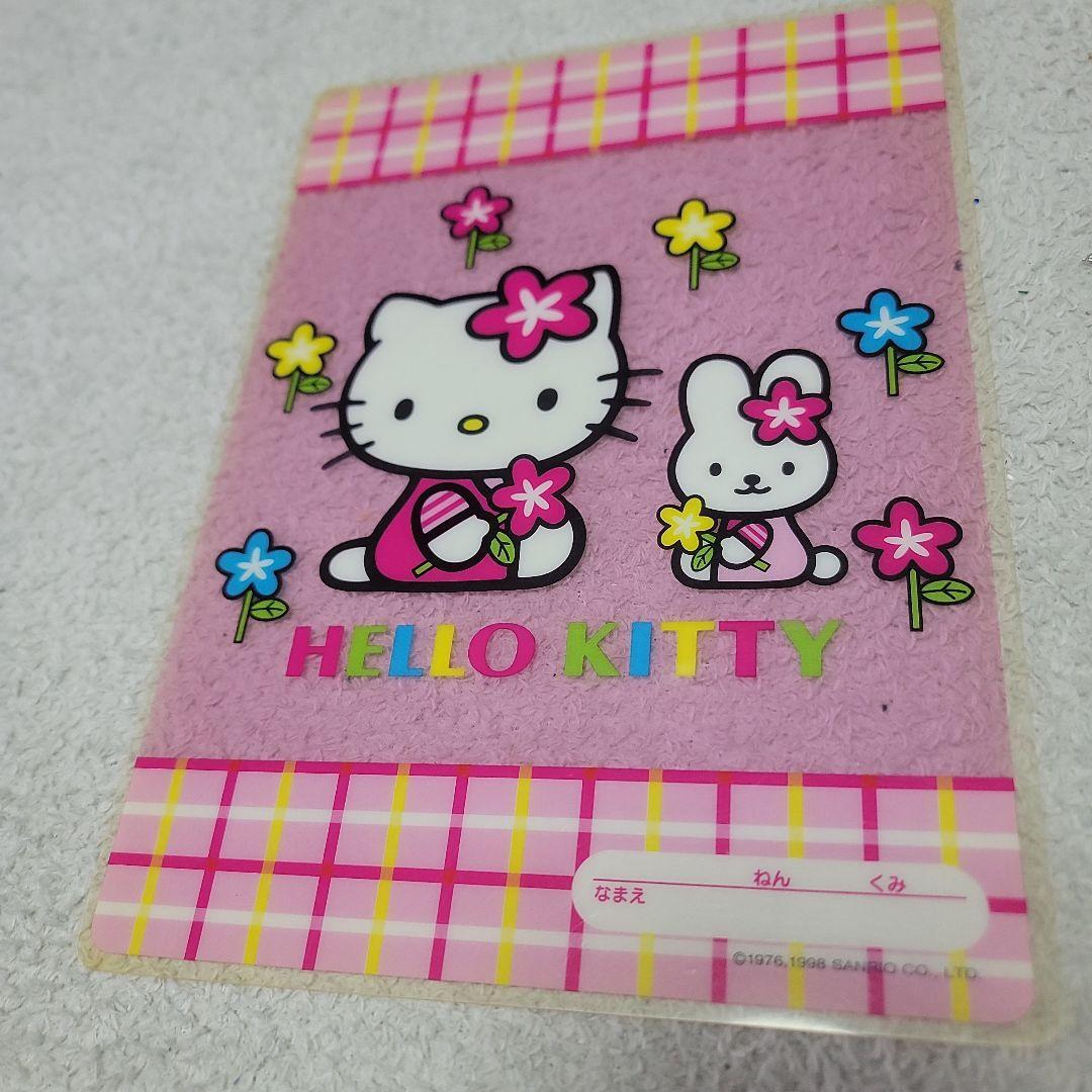 Hello Kitty Japanese Visual Sheet Desk Pad Rare Retro Antique Sanrio Tools Lots