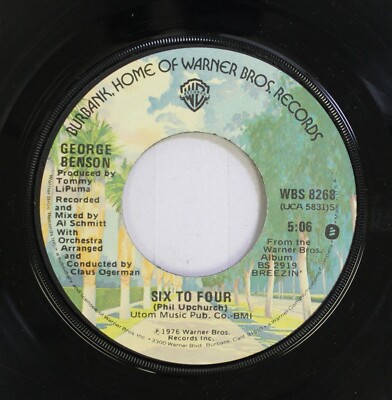 Hip Hop Break Sample 45 George Benson - Breezin' / Six To Four On WB