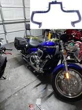 MATTE BLACK Engine Guard Crash HIGH Bar Honda VTX 1300 R S C 1300R 1300C 1.25"