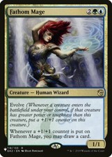 MTG FATHOM MAGE EXC - MAGIER DER TIEFEN - TLI...