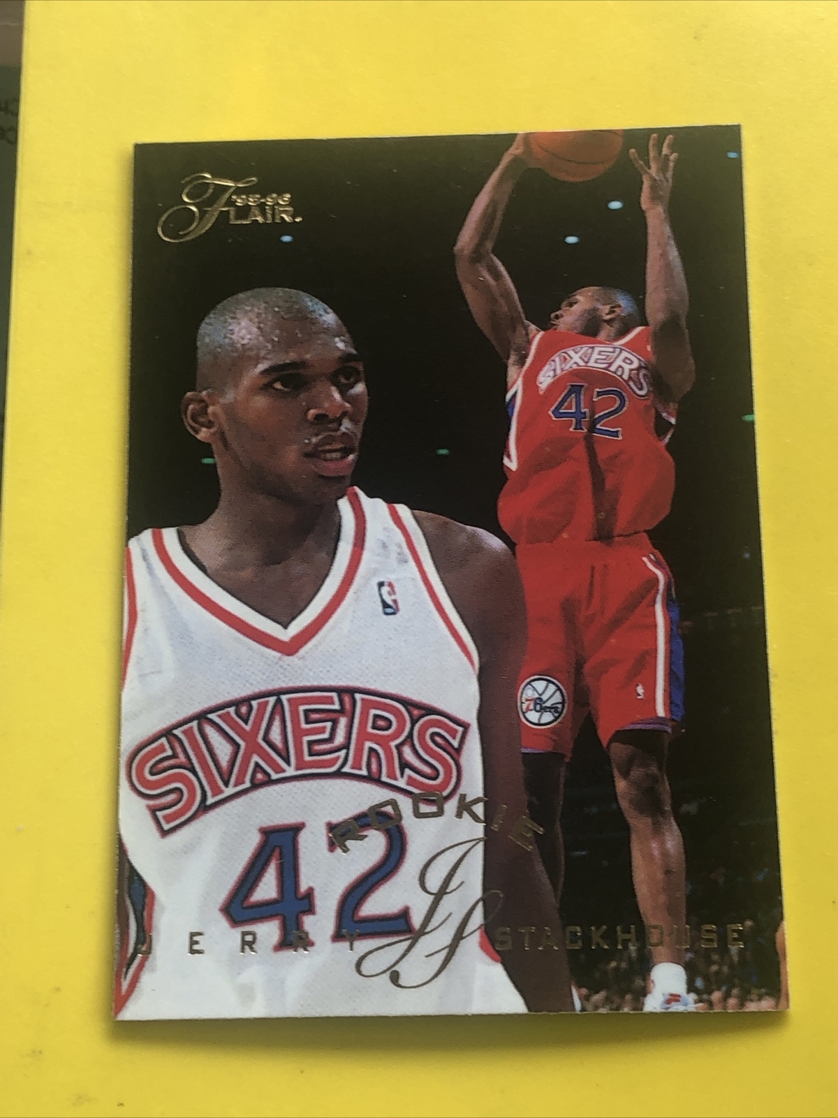 1995-96 Flair Jerry Stackhouse Rookie #219