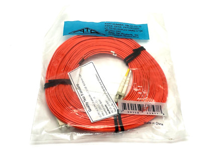 Allen Tel GBLCC-D2-10 Fiber Optic Patch Cord Multimode 10m Length