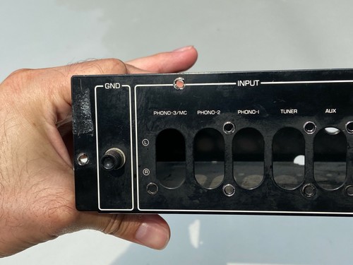Yamaha CA-810 Internal Metal Cover for Switches & RCA Jacks fr vintage amplifier - Picture 7 of 10