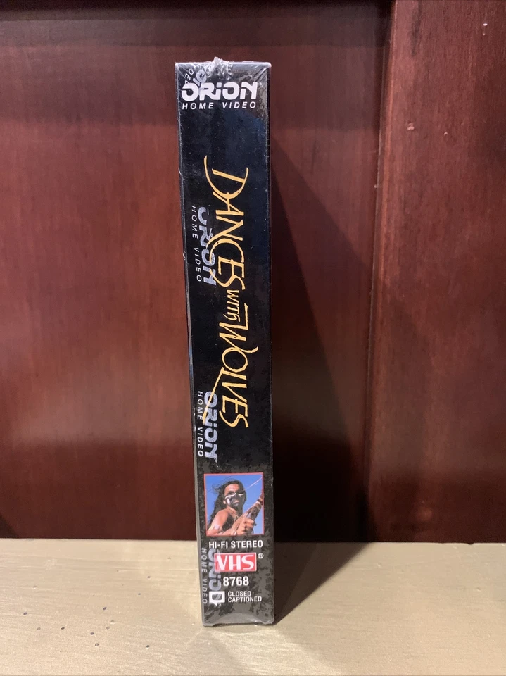 Dances with Wolves VHS 1990 New SEALED Very Rare With watermark Kevin Costner - Image 4 of 4