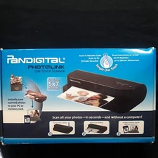 Pandigital Photolink, One-Touch Scanner**No PC Required** NWOT