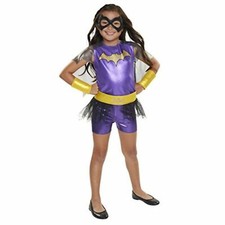 DC Super Hero Batgirl Every Day Dress-Up Costume For Girls 4-6 New D1