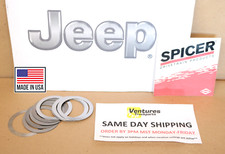 Jeep Dana 30 Front Carrier Shim Kit Tj Wrangler 1997-2006 Oem Dana Spicer