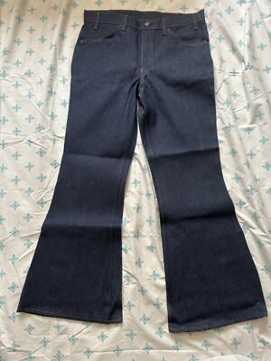 Vintage Levis 684 Big Bell Bottoms Denim Jeans 36x32