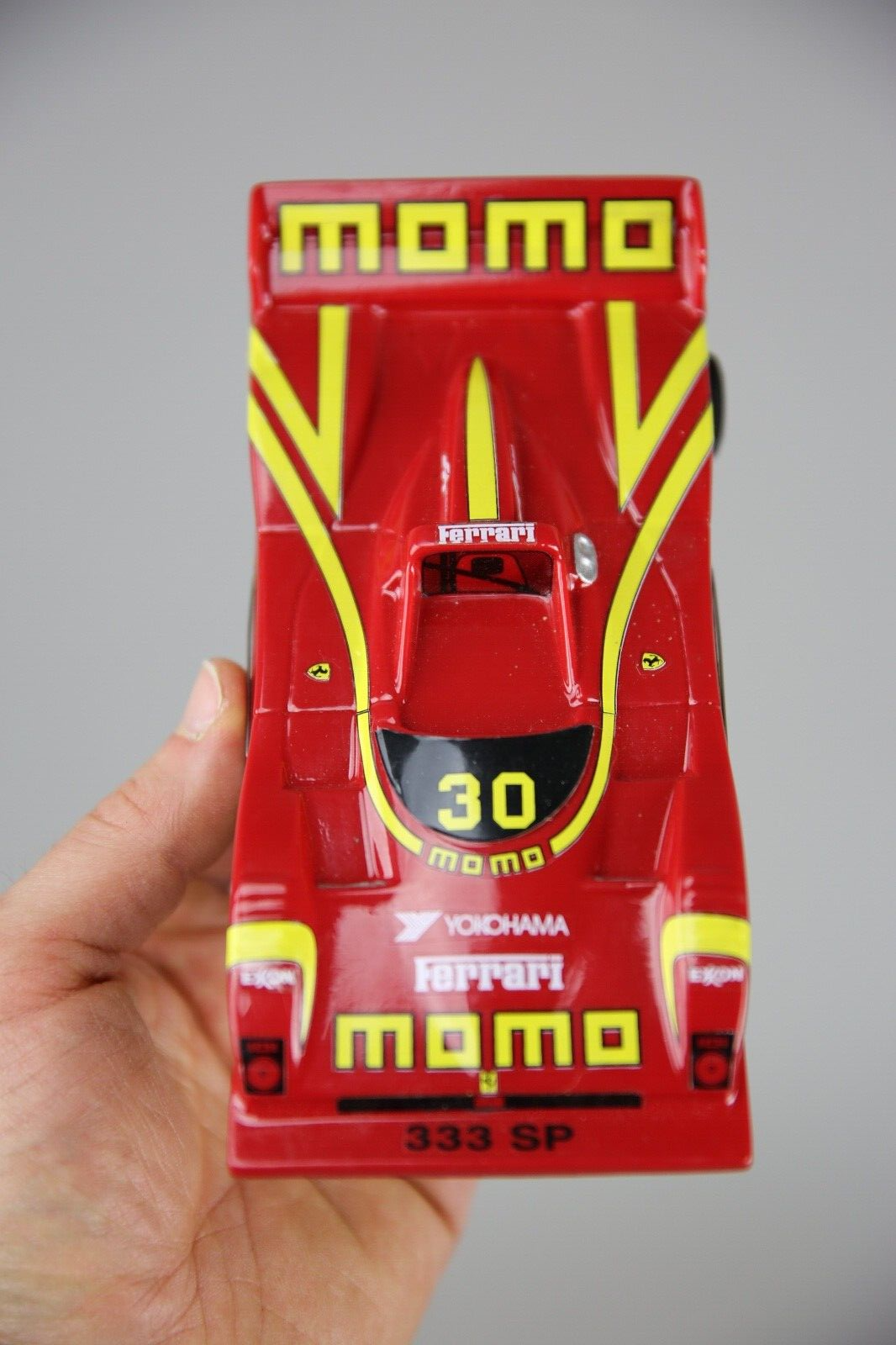 Vintage Parma Slot Car 1/24 Scale MOMO Ferrari Red Race Car with