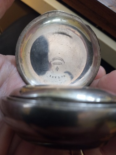 Elgin Pocket Watch 1921- 15 Jewels Silver Case Excellent Condition! Running - Picture 9 of 16