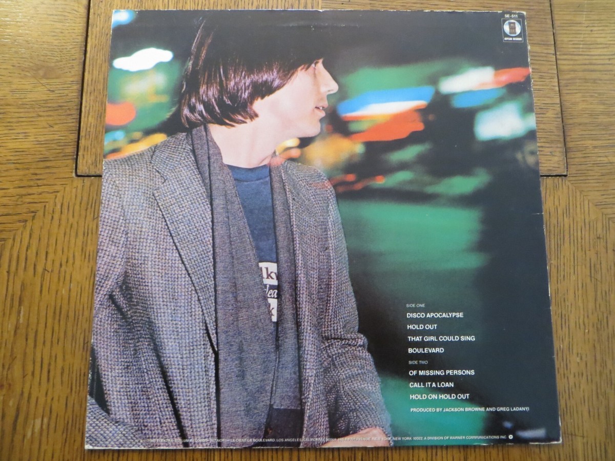 Jackson Browne – Hold Out - 1980 - Asylum Records 5E-511 Vinyl LP